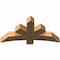 Ekena Millwork Alberta Smooth Timber Gable Bracket, Western Red Cedar, 48"W x 24"H x 5 1/2"D x 5 1/2"F, 12/12 Pitch GBW048X24X0606ALB00SWR - alternate 5